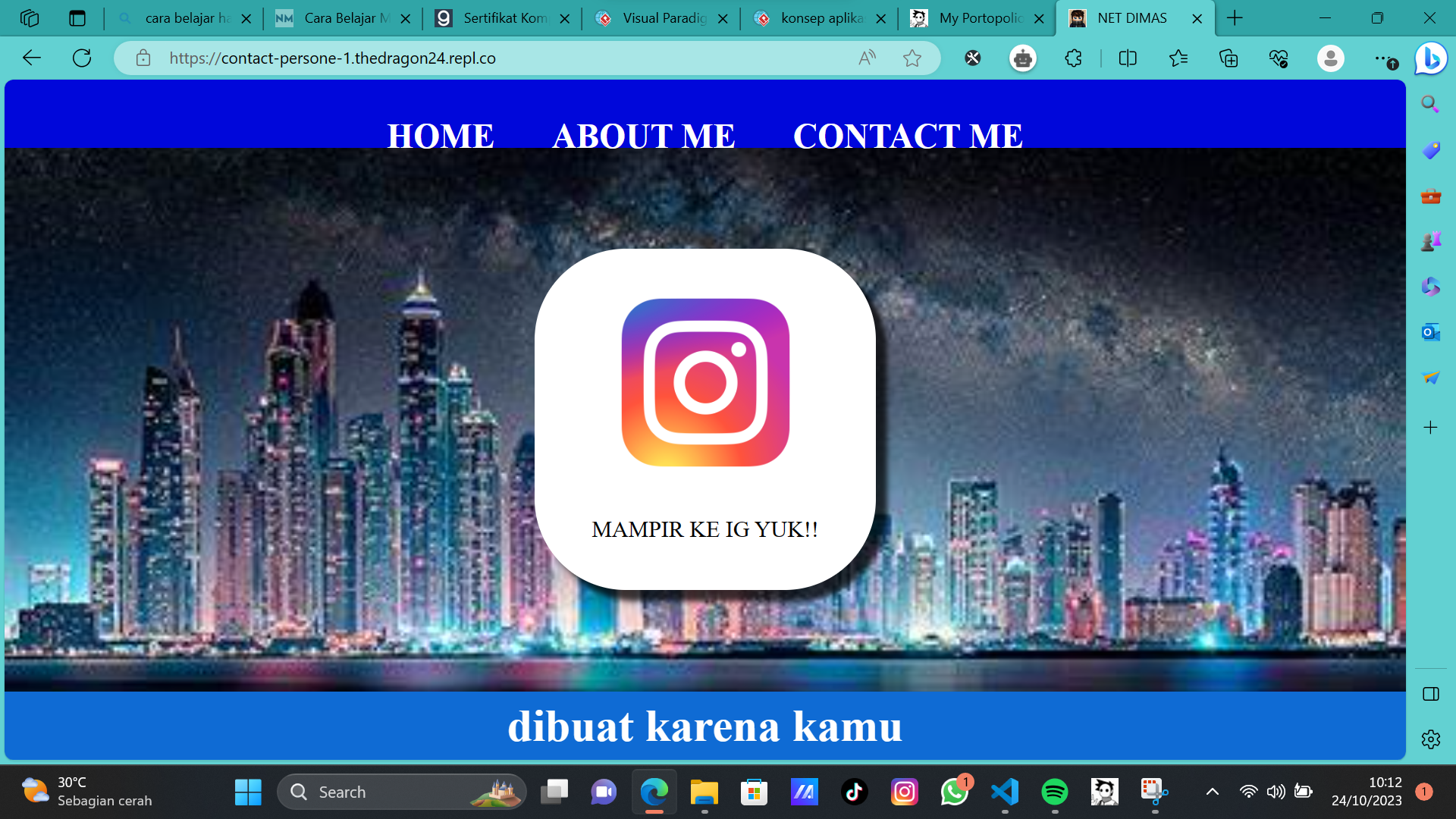 My Portopolio | Dimas Pratama